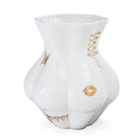 gilded kiki's derriere porcelain white accent gold - view 4