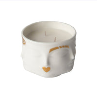 Gilded Muse Candle side
