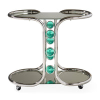 Globo Bar Cart - front view