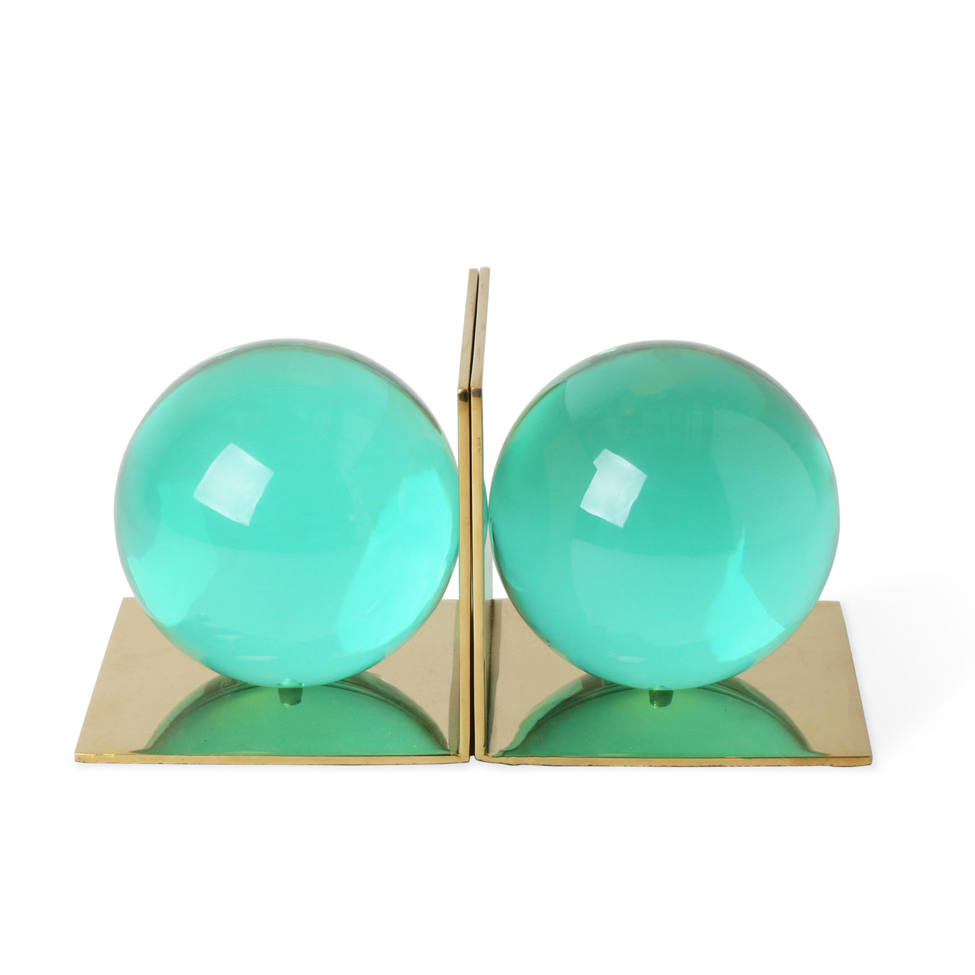 globo bookends smoke - styled view