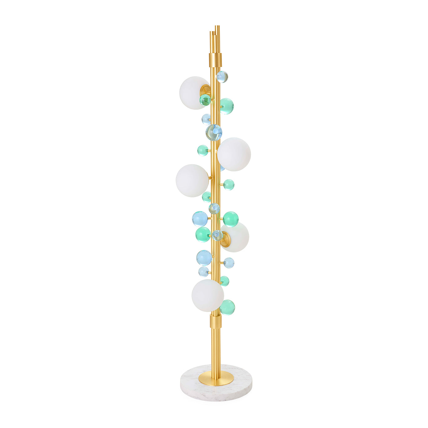 Globo Five-Light Kinetic Floor Lamp - front view