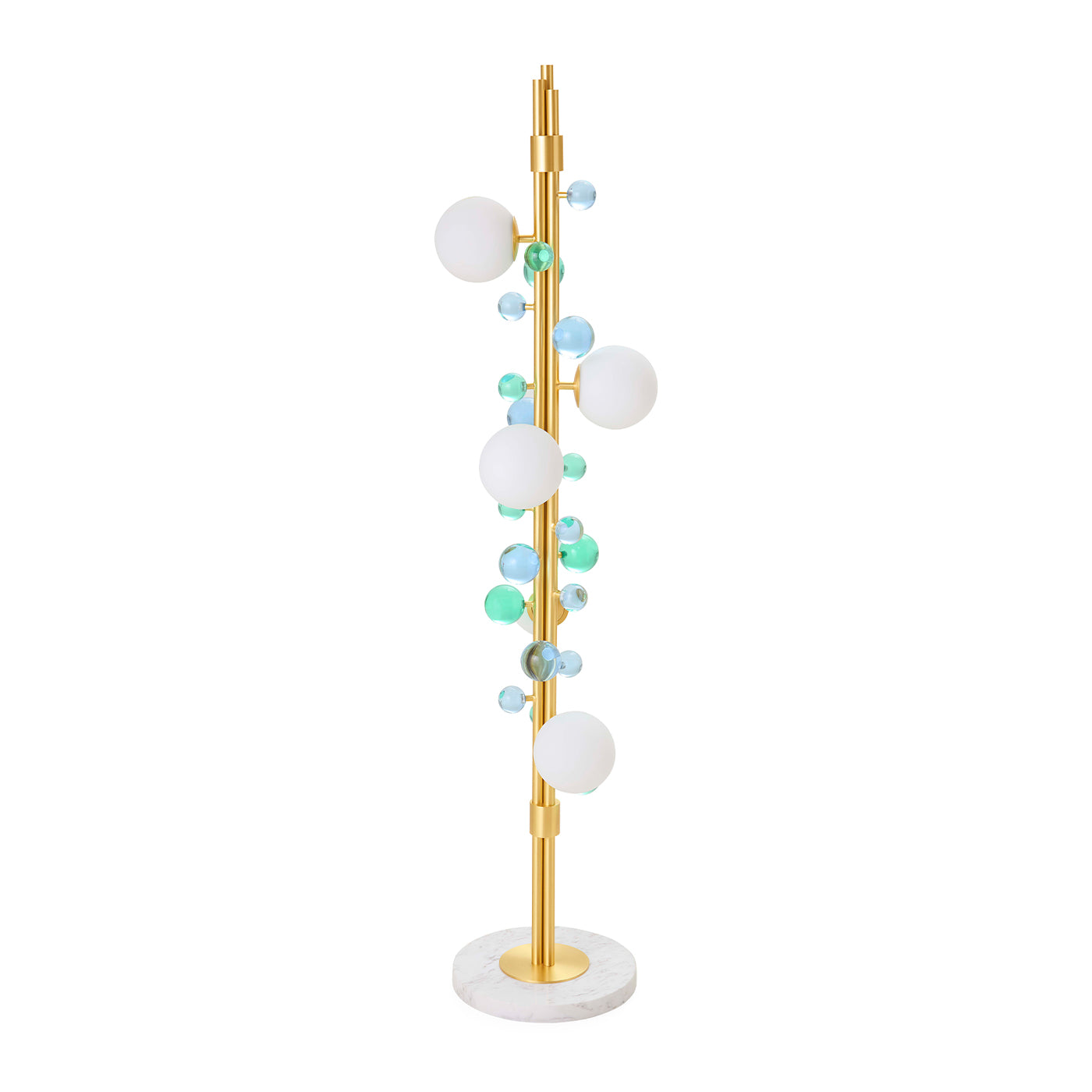 Globo Five-Light Kinetic Floor Lamp - back view