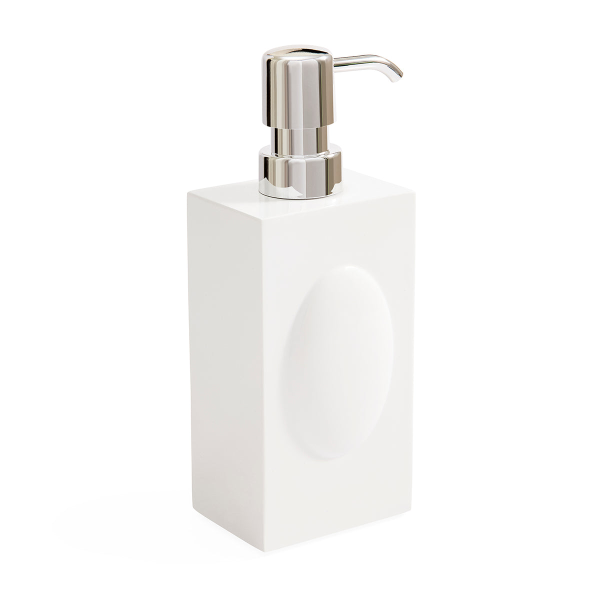 Globo White Soap Dispenser