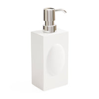 Globo White Soap Dispenser