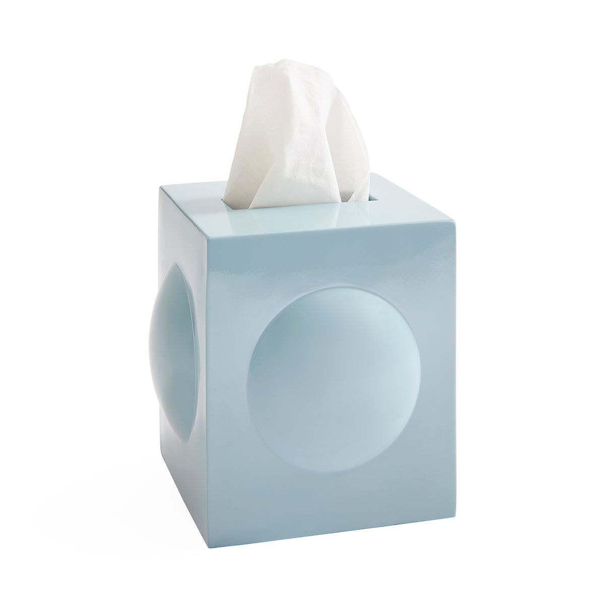 Globo Blue Tissue Box