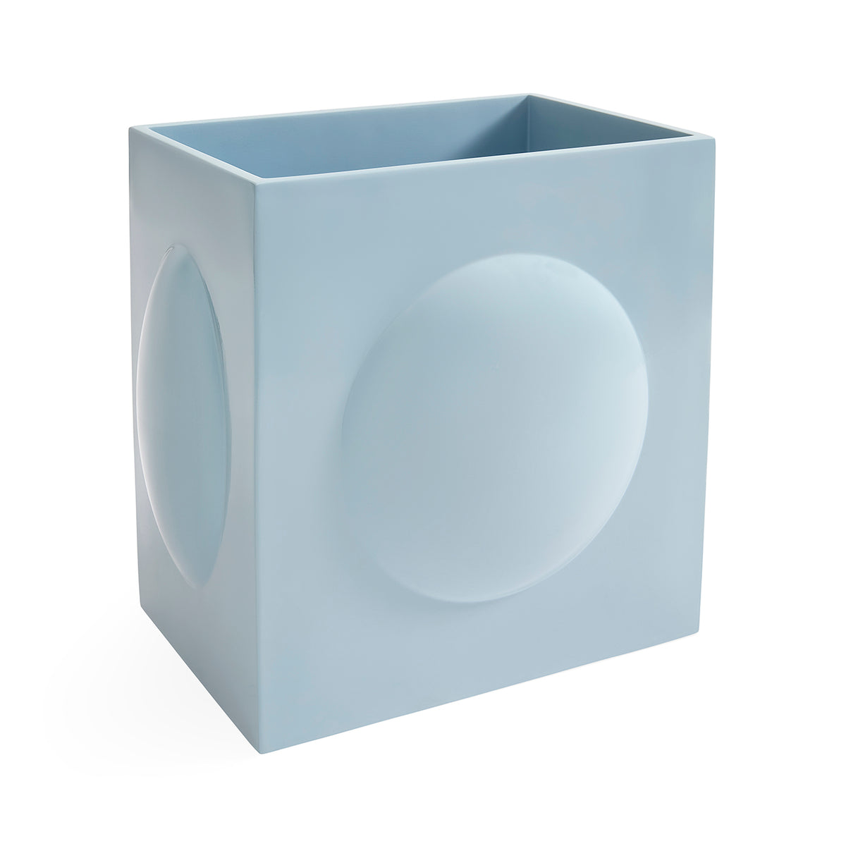 Globo Blue Wastebasket