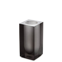 hollywood toothbrush holder acrylic smoke - angle view