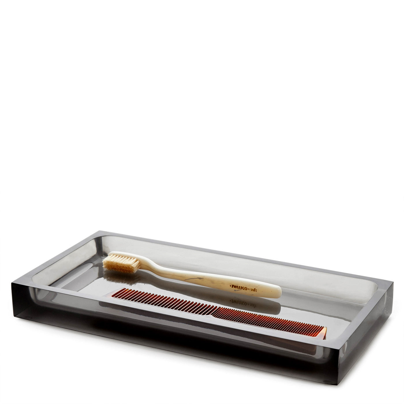 hollywood tray acrylic smoke - angle view
