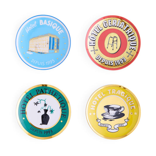 Hôtel De Rêve Coasters - front view