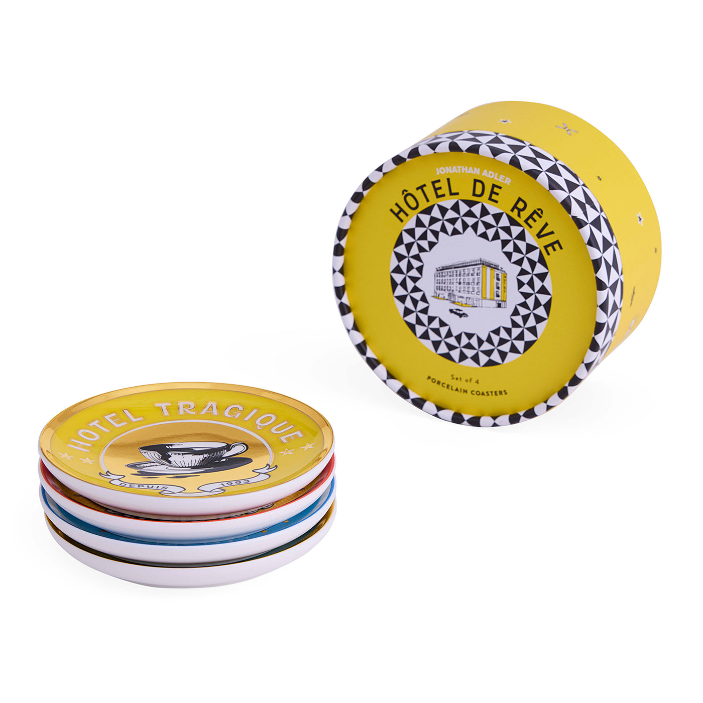 Hôtel De Rêve Coasters with box