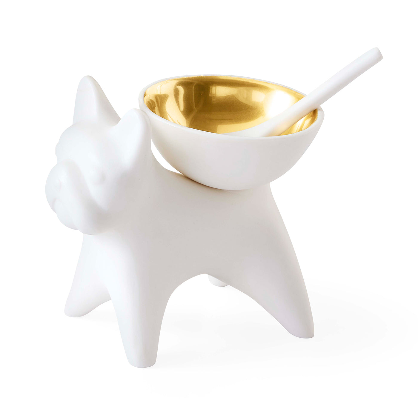 French Bulldog Salt & Pepper Cellar - front view