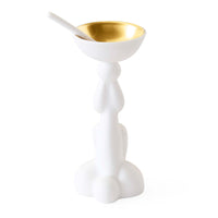 Poodle Salt & Pepper Cellar - back view