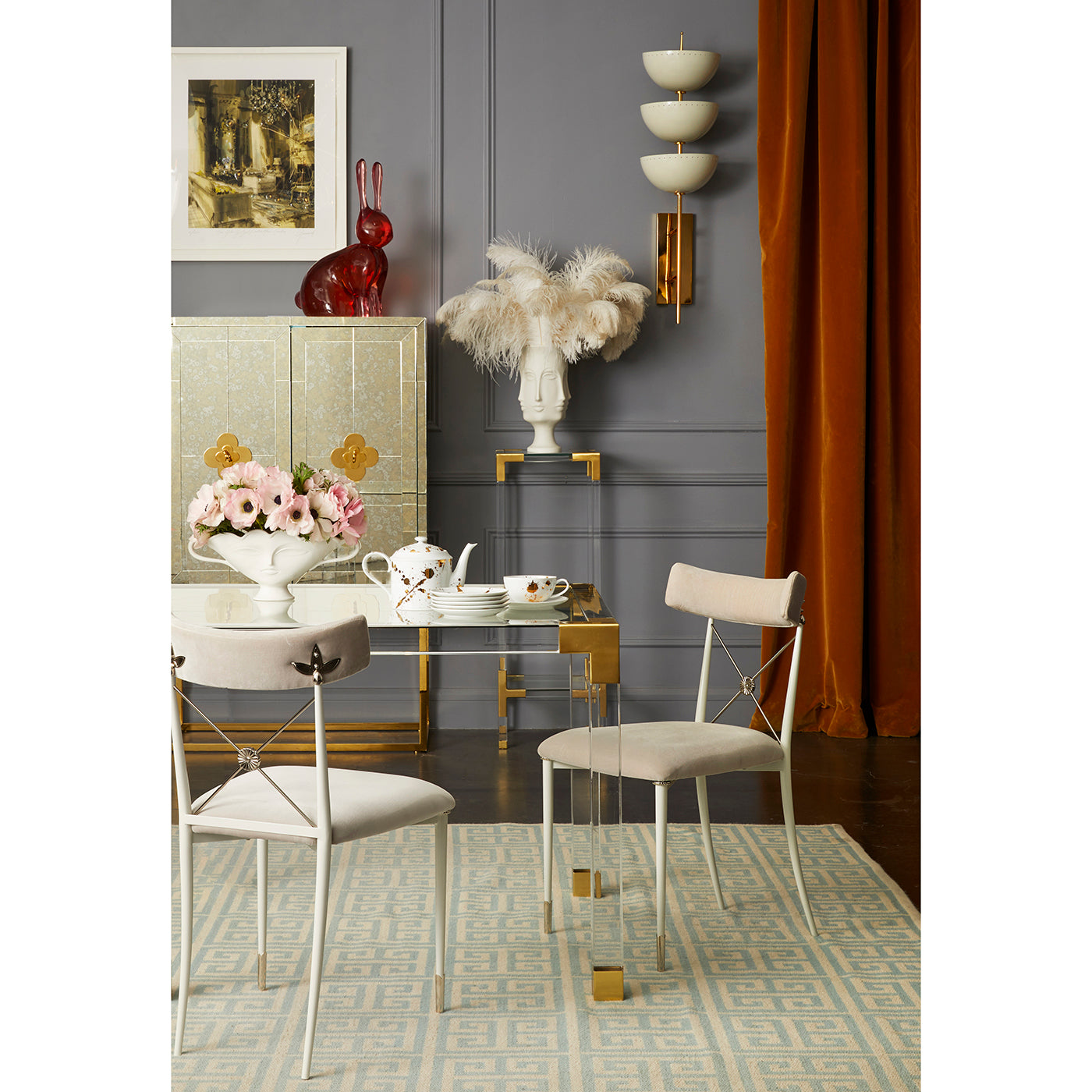 dining chair collection - styled view