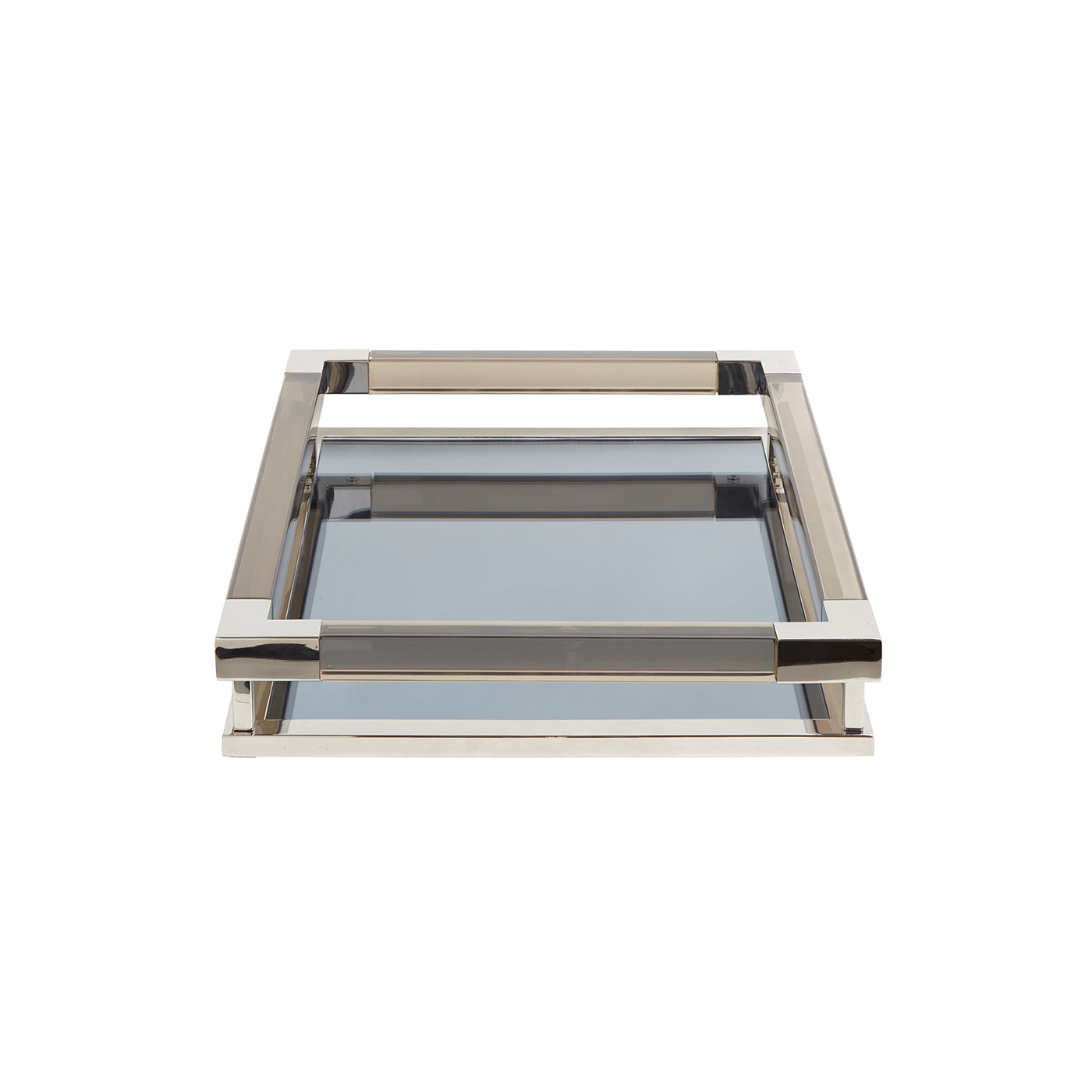 Jacques Small Tray in Acrylic and Brass | Jonathan Adler