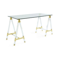 Jacques Trestle Desk - angle view