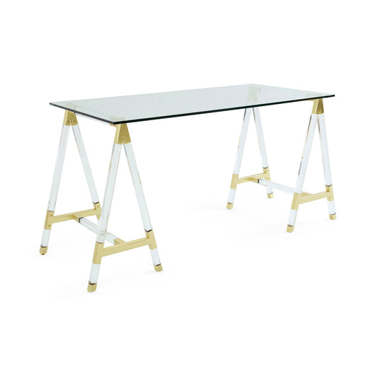 Jacques Trestle Desk - angle view