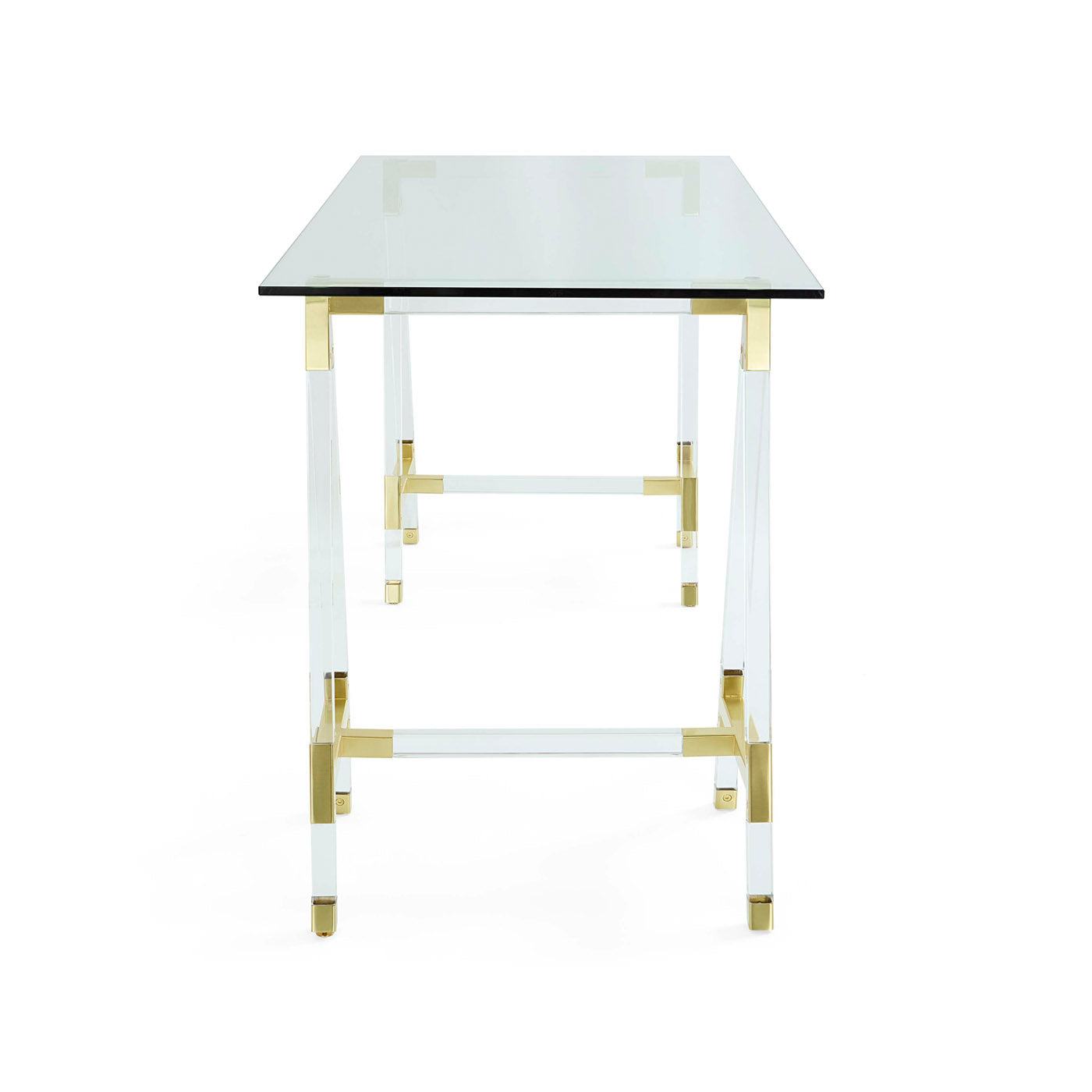 Jacques Trestle Desk - side view