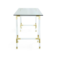 Jacques Trestle Desk - side view