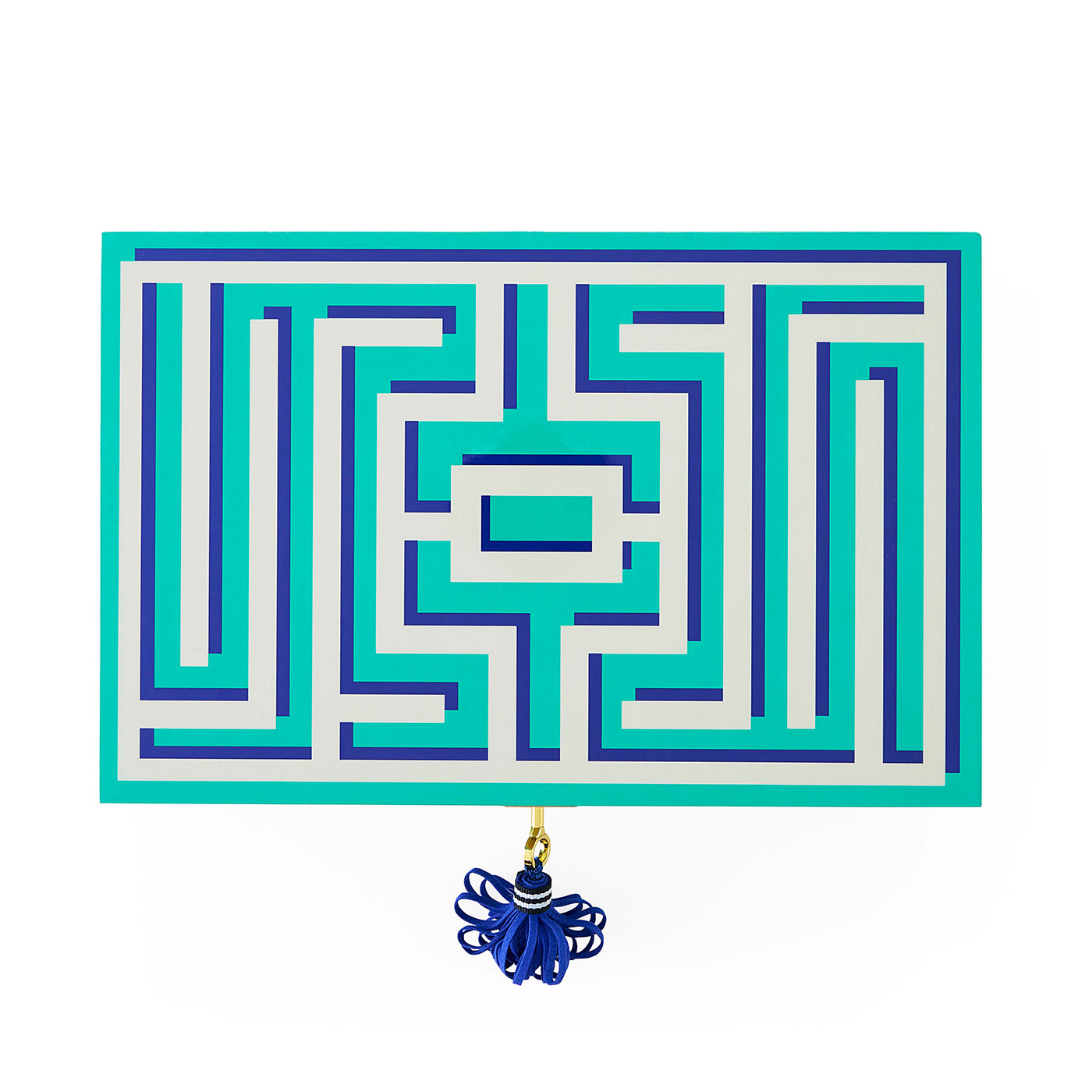 Labyrinth Lacquer Jewelry Box - angle view