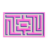 Labyrinth Medium Lacquer Box - top view