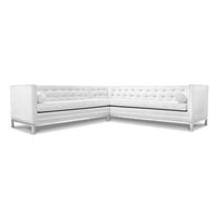 lampert sectional left arm facing custom default - angle view