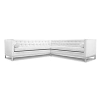 lampert sectional right arm facing custom default - angle view