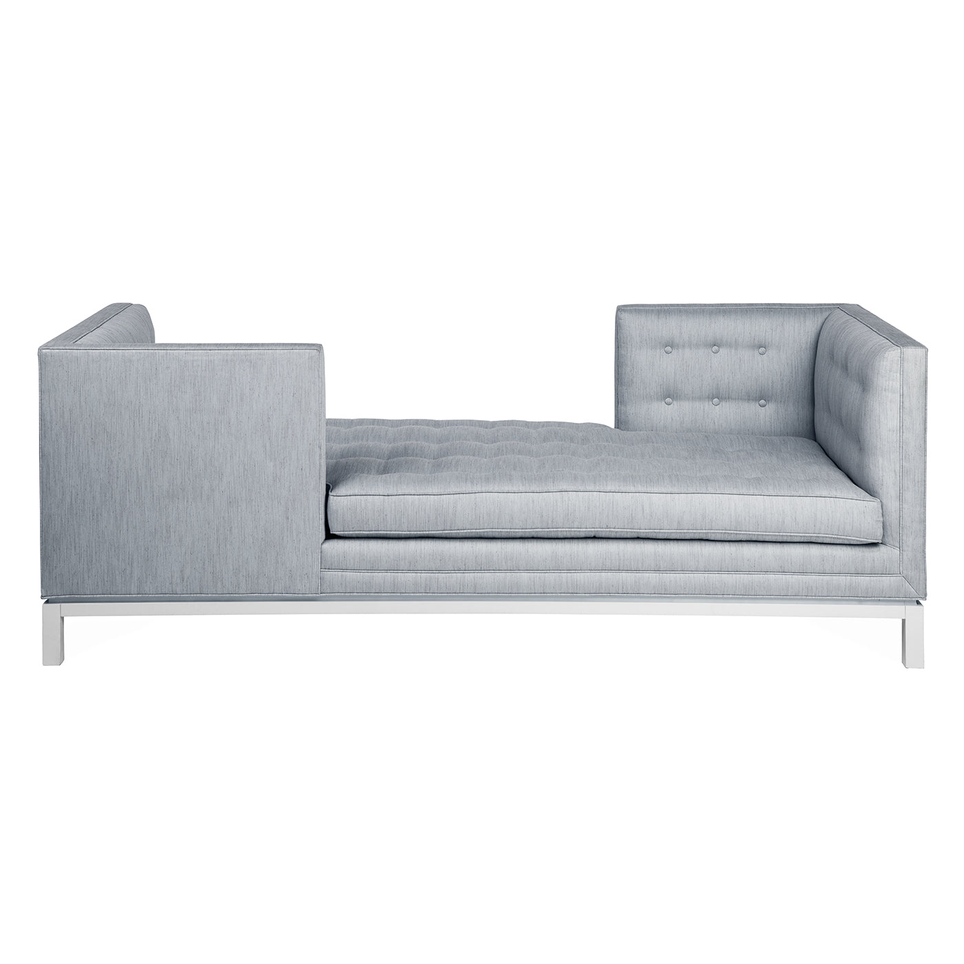 lampert tete a tete biarritz cloud woven white base - front view