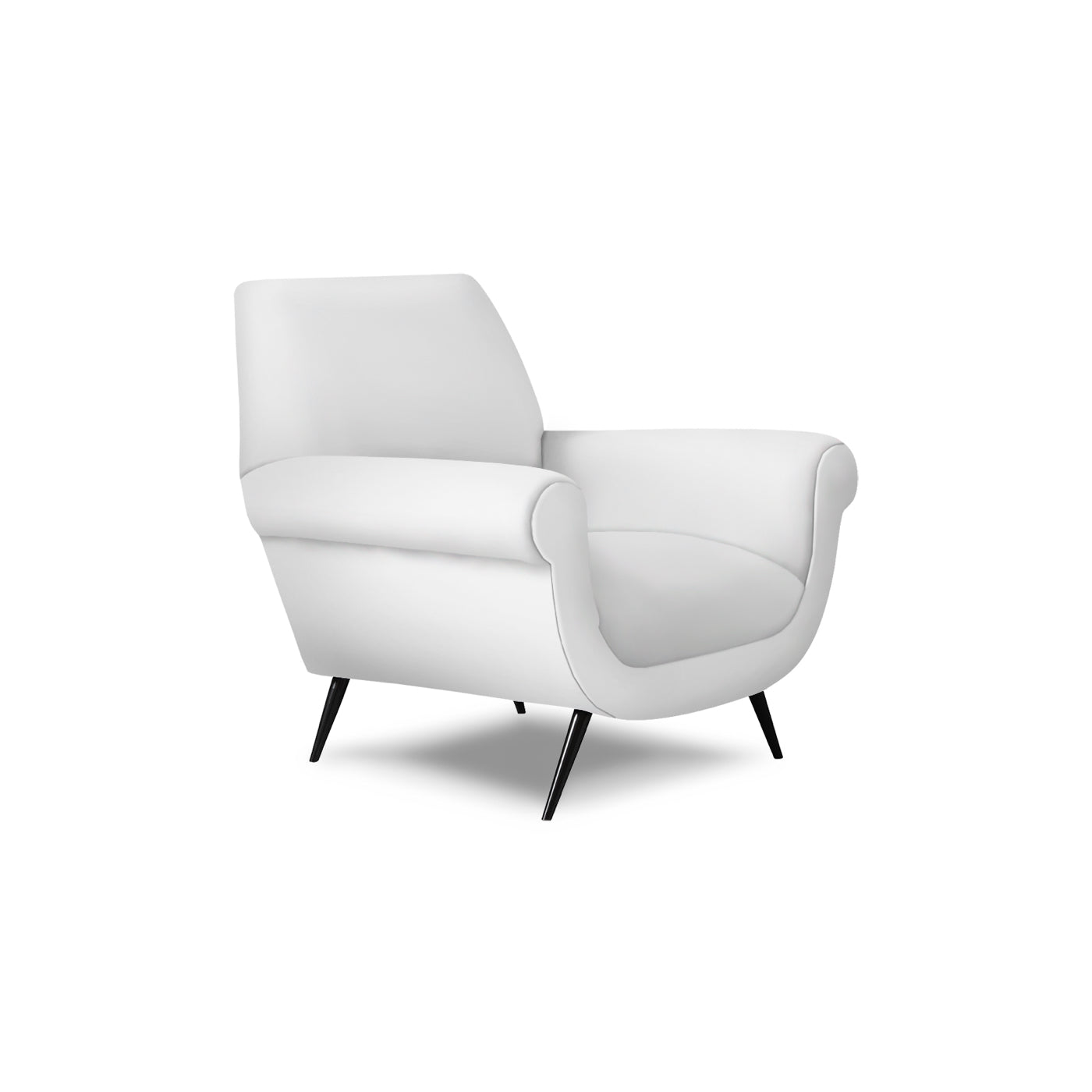 marcello lounge chair custom default - angle view