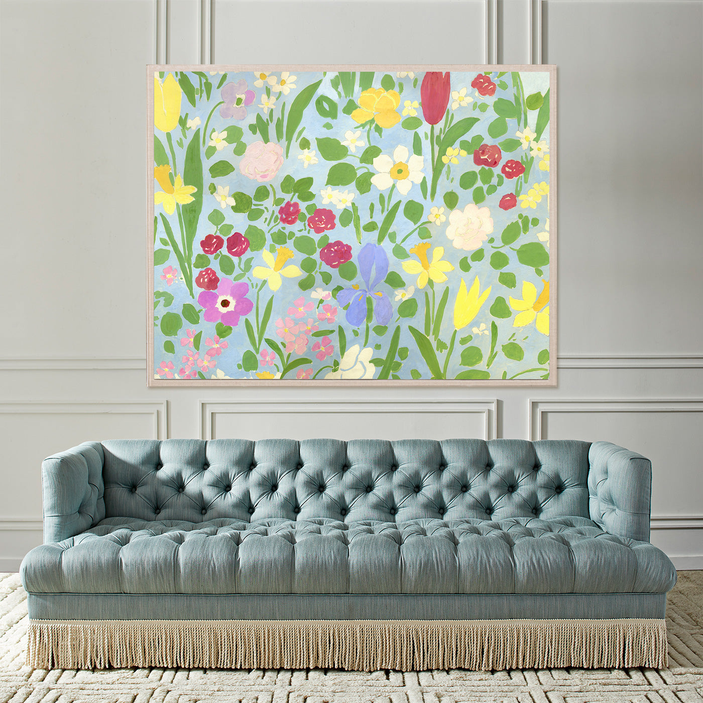 Paule Marrot Daffodils - corner frame view