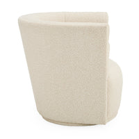 ether swivel chair oatmeal  - side view