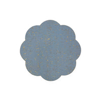 Metallic Cork Petal Placemat Set - front view