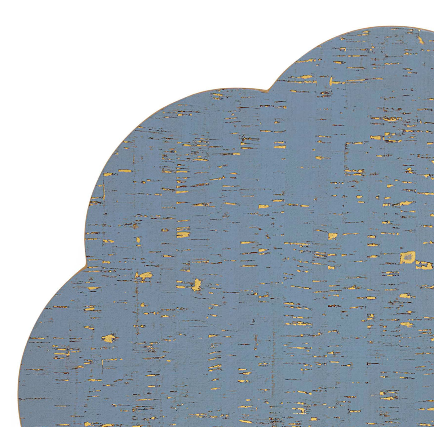 Metallic Cork Petal Placemat Set - set view