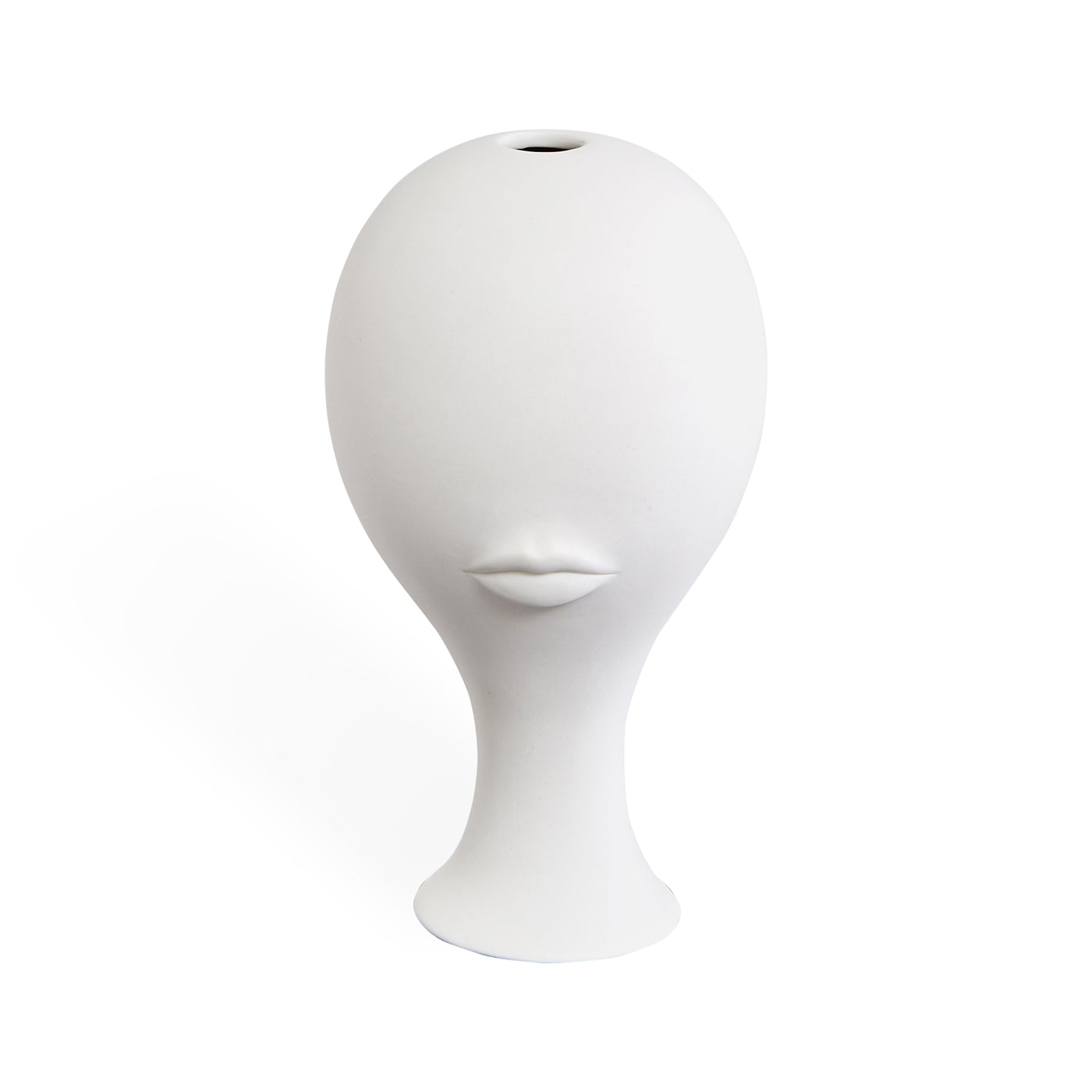 misia vase porcelain white - front view