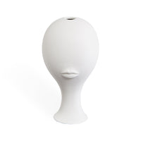 misia vase porcelain white - front view