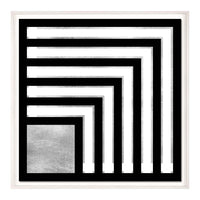 modern focus print black white - view 2