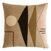 Monterey Triangles Pillow - front view