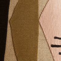 Monterey Triangles Pillow - Solid details view