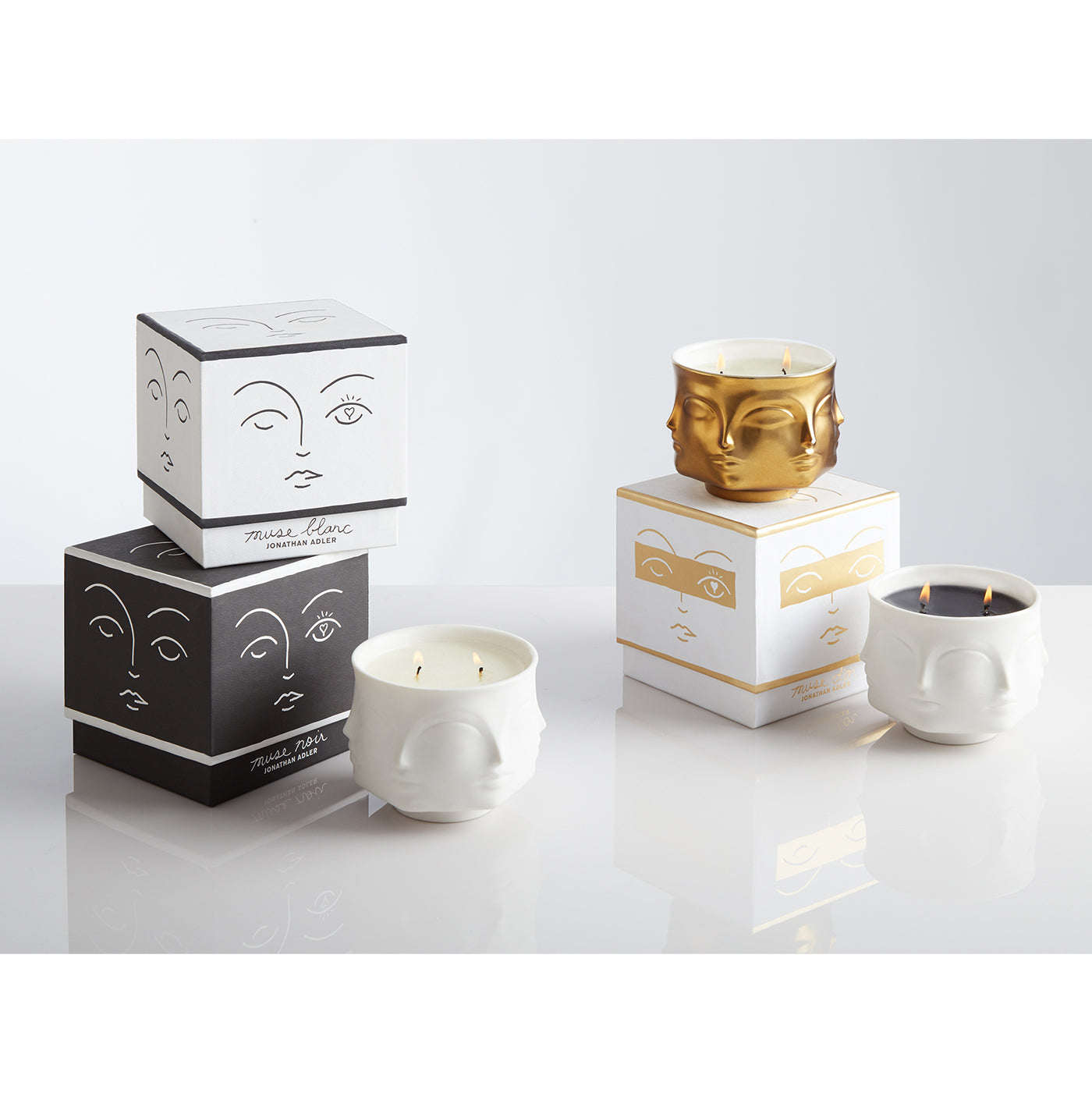 Muse D'Or Candle in Porcelain | Jonathan Adler