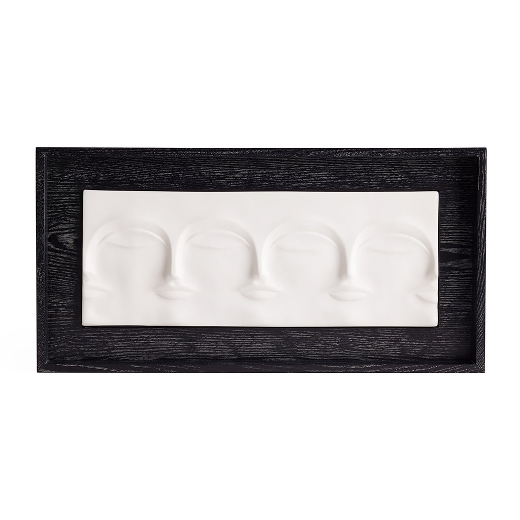 Dora Maar Horizontal Art in Porcelain and Oak | Jonathan Adler