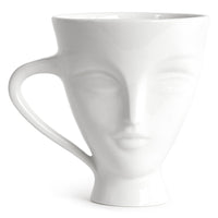 giuliette mug porcelain white - front view