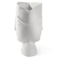 giuliette pitcher porcelain white - detail view