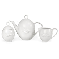 muse tea bundle porcelain white - front view