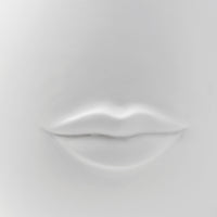 mr. and mrs. muse reversible vase porcelain white - detail lip view