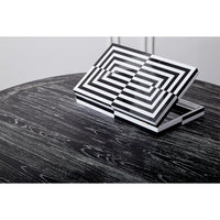 op art backgammon set - styled view 2