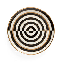 Op Art Round Tray - front view