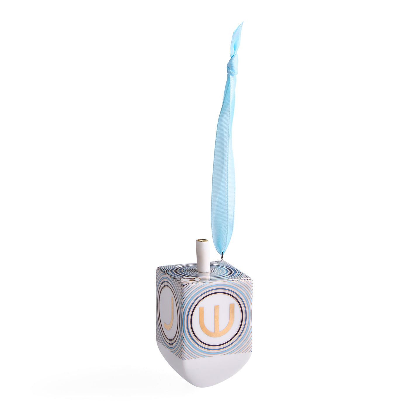 Dreidel Ornament - front view