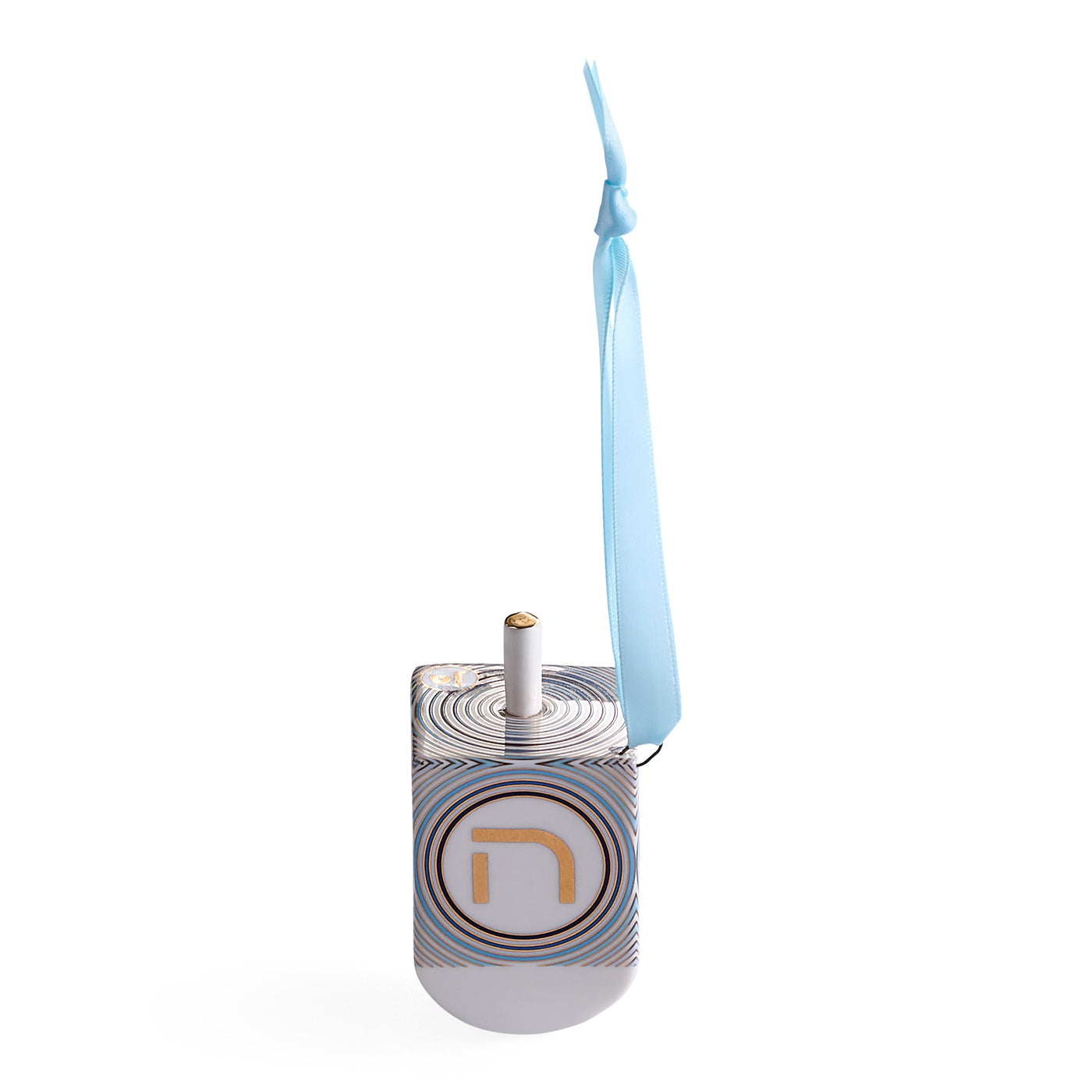 Dreidel Ornament - back view