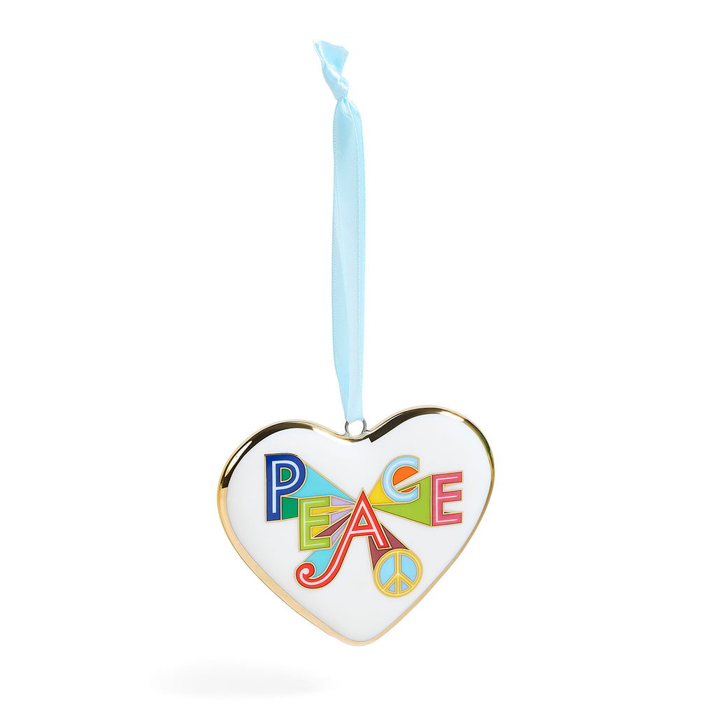 Peace & Love 2026 Ornament – Jonathan Adler