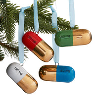 Full Dose Gold Ornament Set with box
