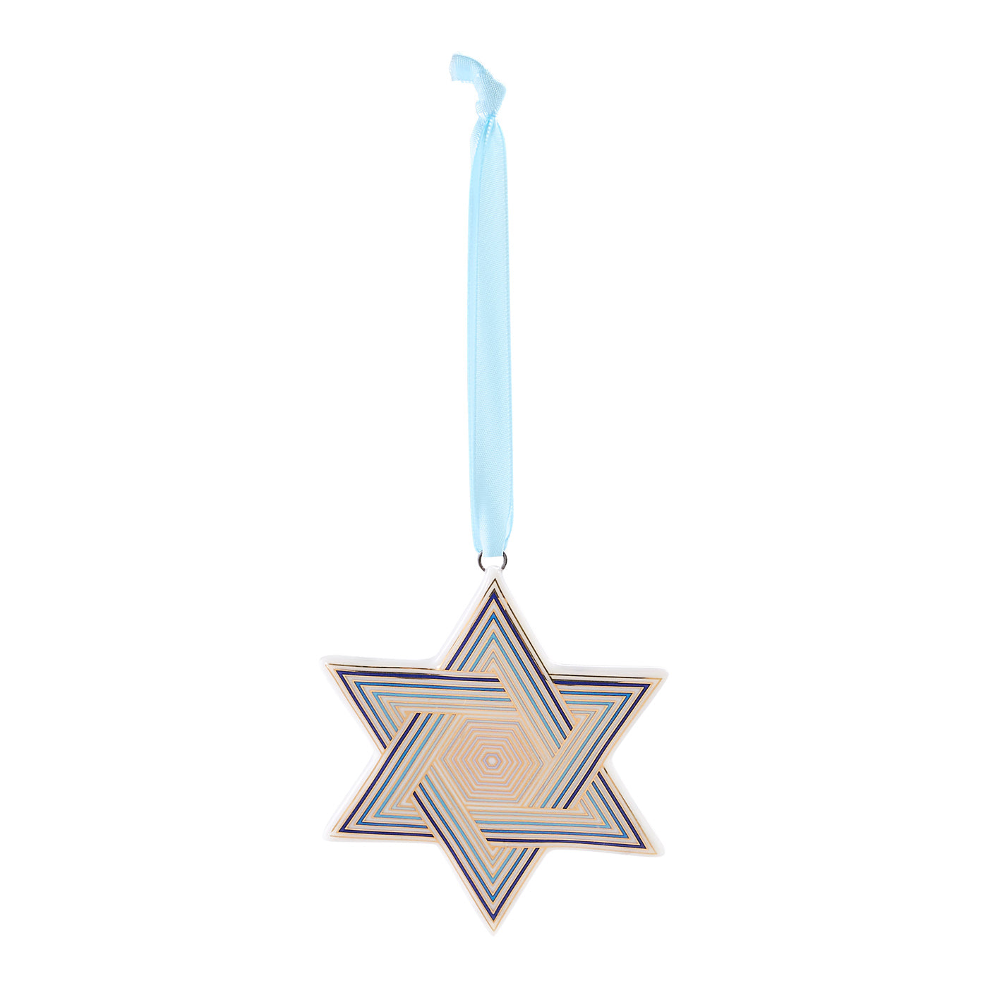 Star of David Ornament - front view